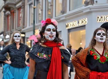 Meksika ve Maya Rivierası Oaxaca'da Ölüler Günü
