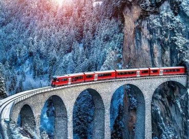 Antalya Çıkışlı Alpler`de Bernina Express Keyfi ile  Masalsı Noel Pazarları Turu